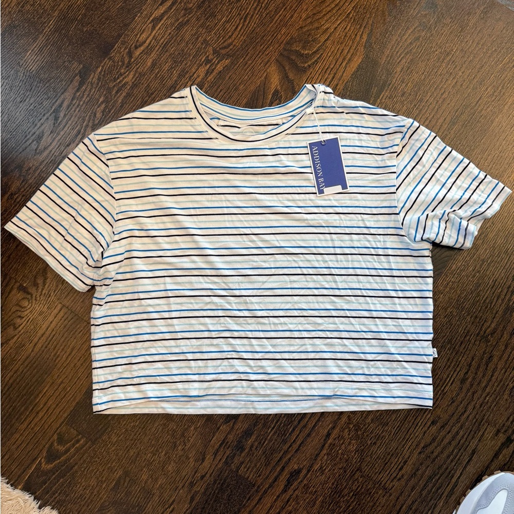 Striped Short Sleeve T-Shirt